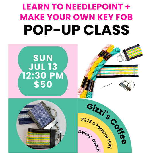 Pop-Up Class, Sunday July 13, 2025